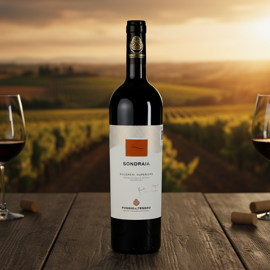 Vino Tinto Sondraia Bolgheri Superiore DOC 2016 Italia 750ml