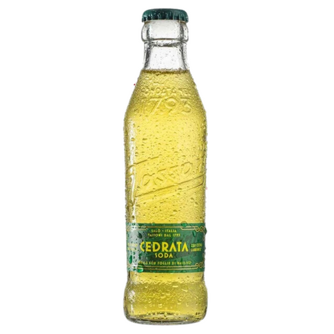 Agua Tónica Tassoni Cedrata 4 botellas 180ml