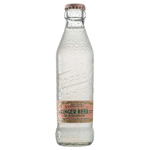 Agua Tónica Tassoni Ginger Beer 4 botellas 180ml