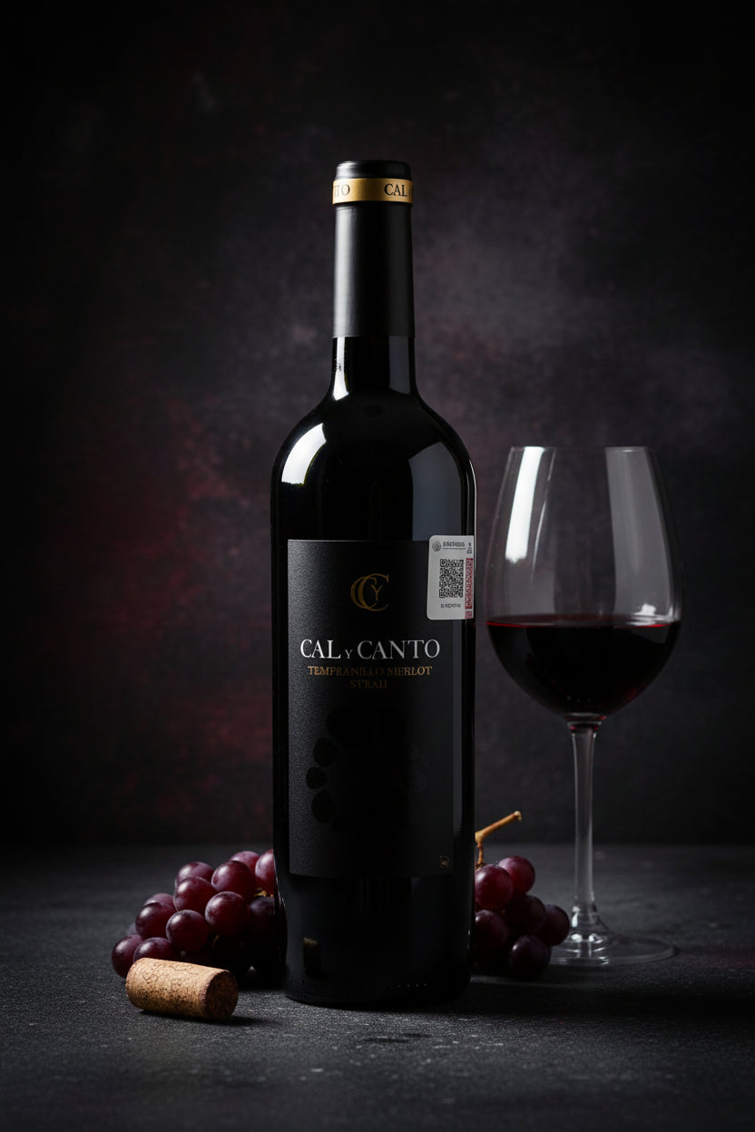 Vino Tinto Isidro Milagro Cal y Canto Tempranillo Castilla y La Mancha España 750ml
