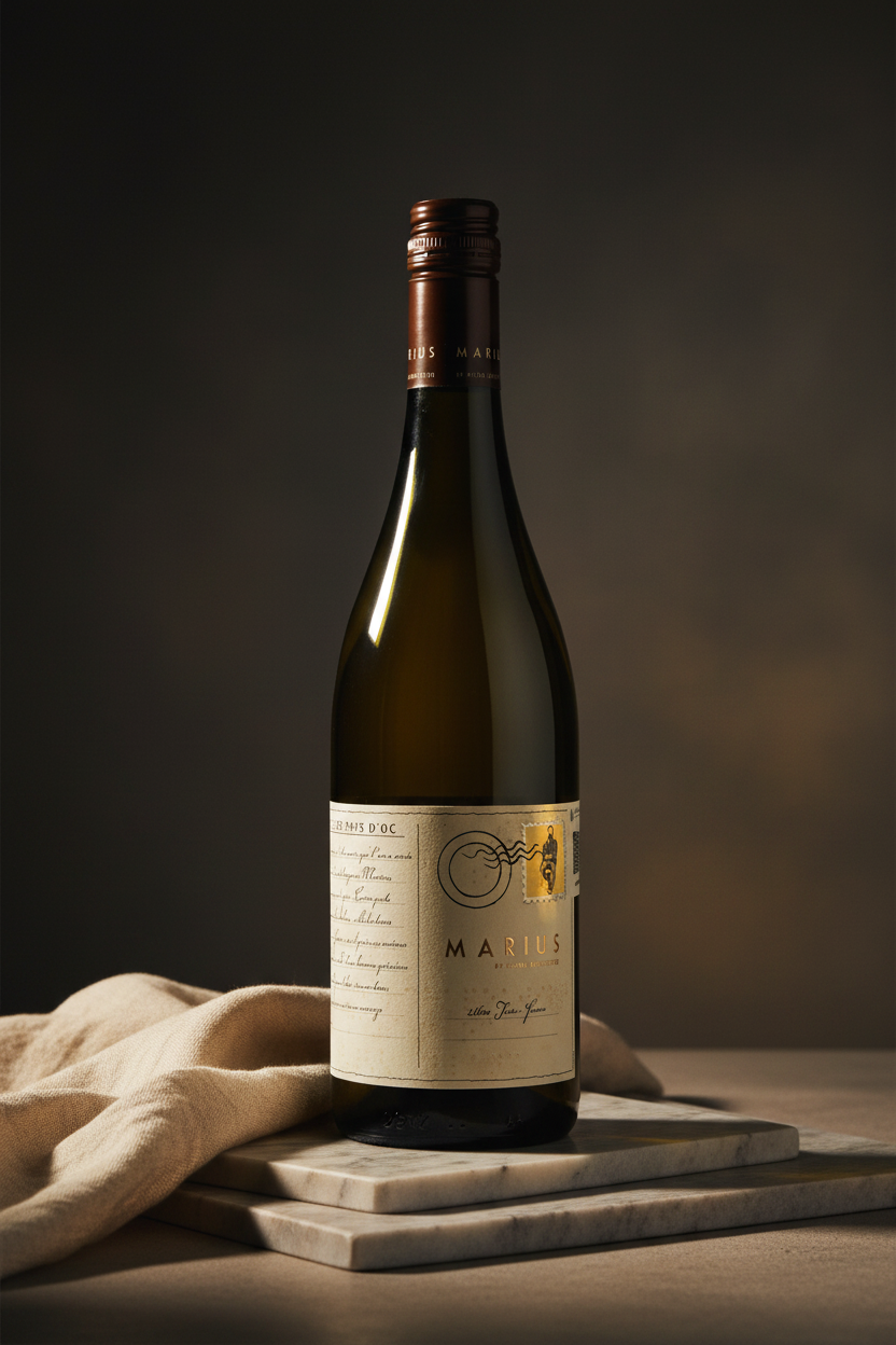 Vino Blanco Marius Viognier IGP Pays d'Oc M. Chapoutier 750ml