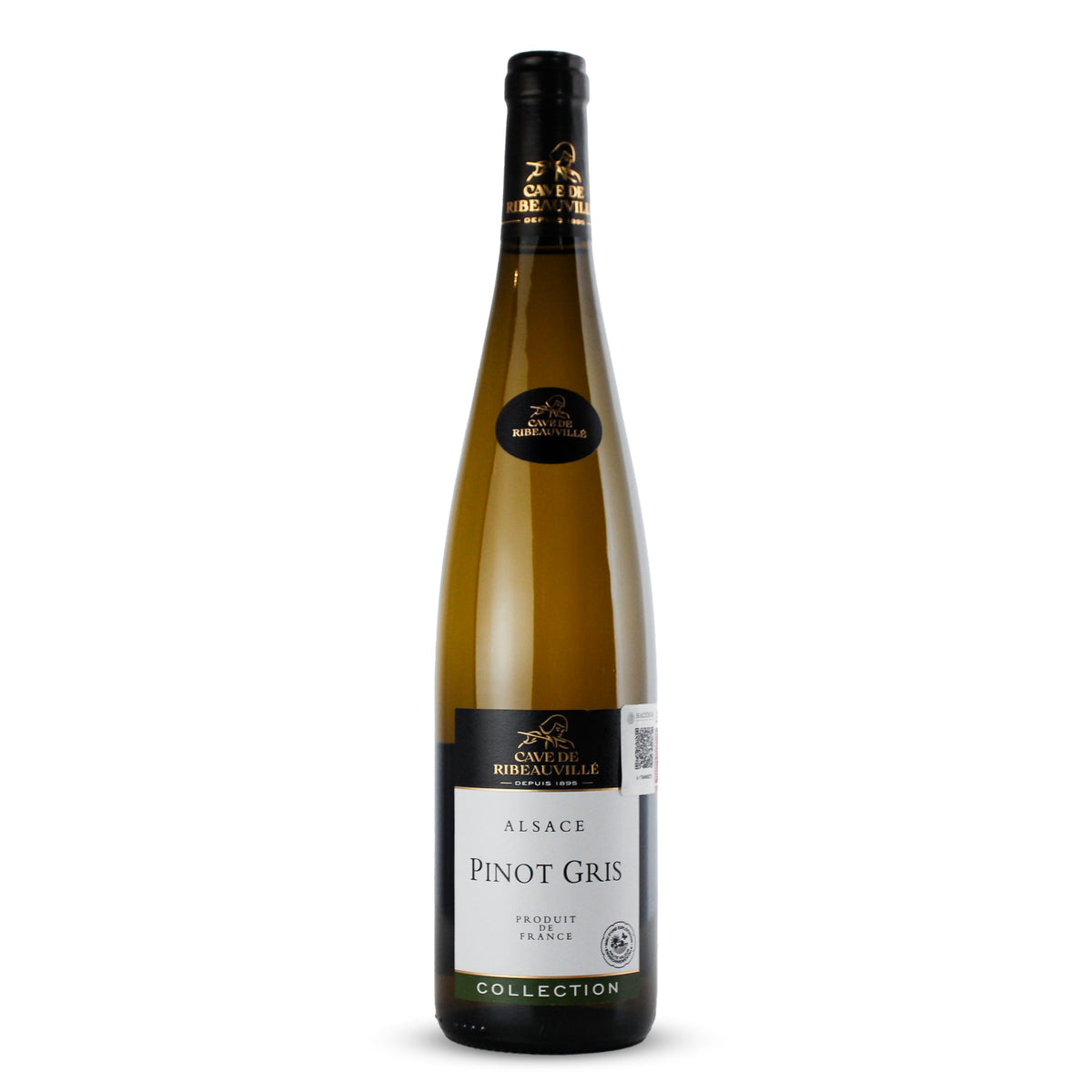 Vino Blanco Ribeauville Pinot Gris Alsace Francia 750ml