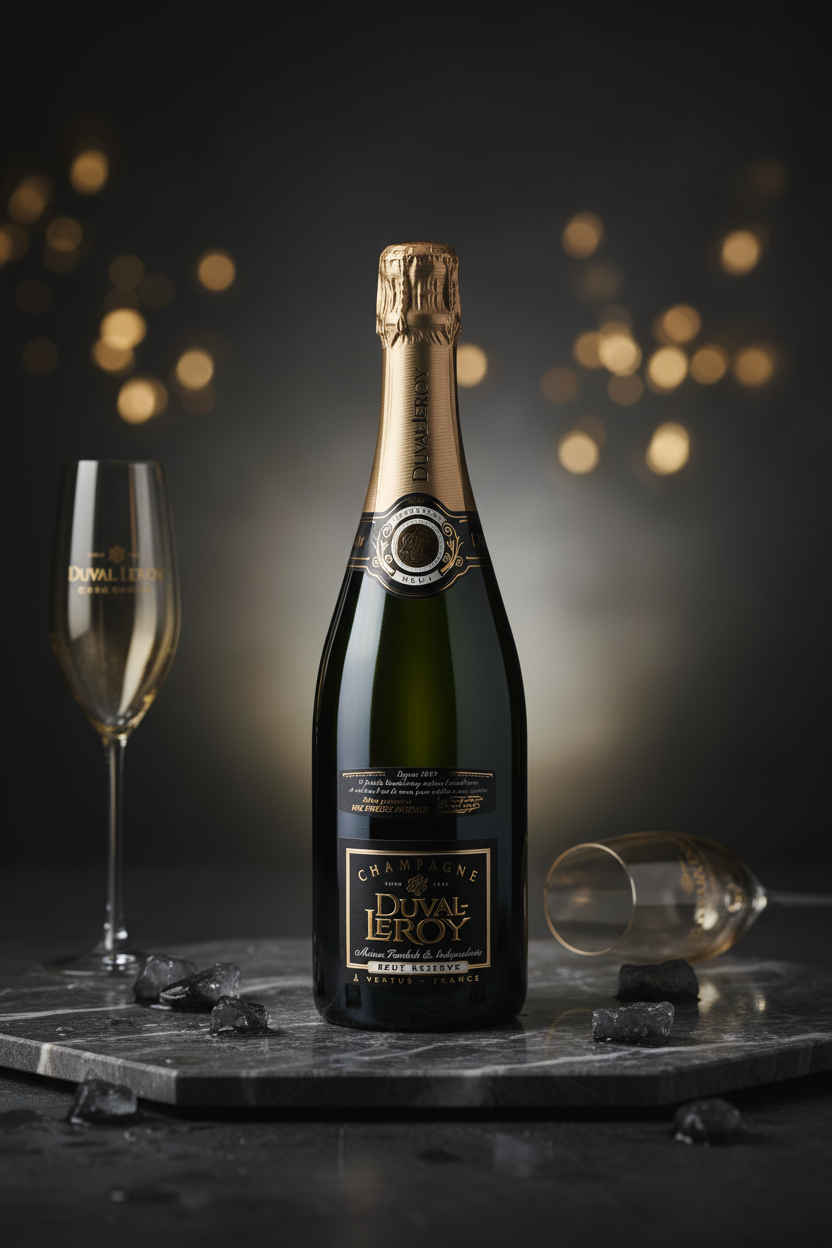 Champagne AOC Brut Reserve Duval Leroy 375ml
