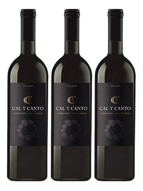 Vino Tinto Isidro Milagro Cal Y Canto España 3 Botellas