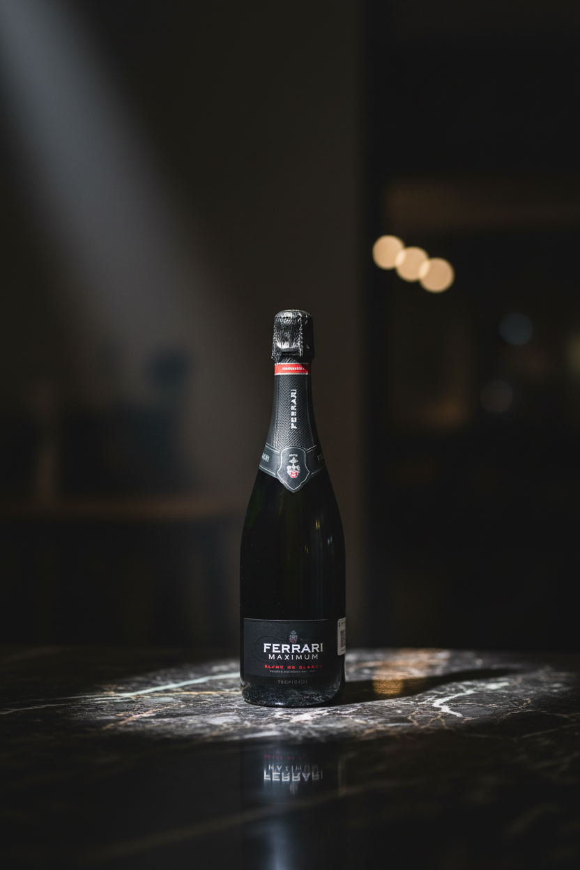 Vino Espumoso Ferrari Maximum Blanc de Blancs DOC Trento Italia (375ml)