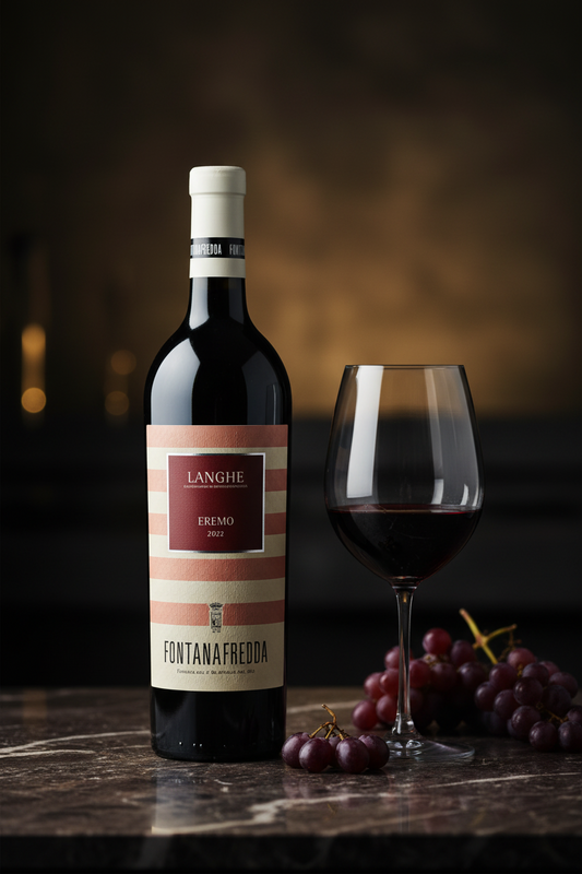 Vino Tinto Eremo Langhe Rosso DOC Fontanafredda Piemonte Italia 750ml