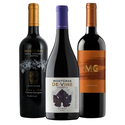 Kit Montgras 3 Botellas 750 ml *