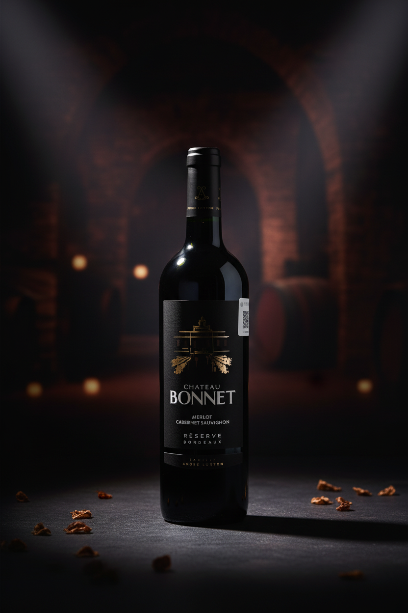 Vino Tinto André Lurton Château Bonnet Reserve Bordeaux AOC 750ml