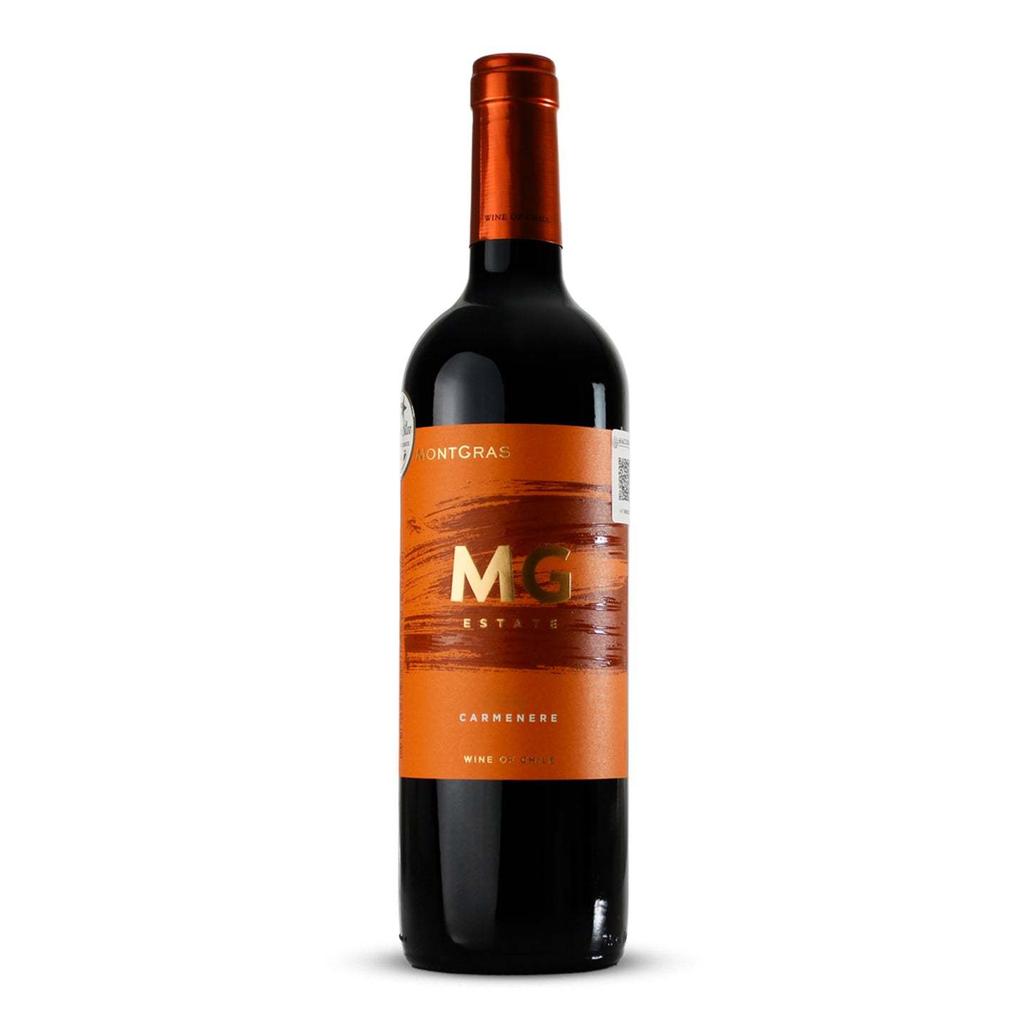 Vino Tinto MG Estate Carmenere Montgras Valle Central Chile 375ml