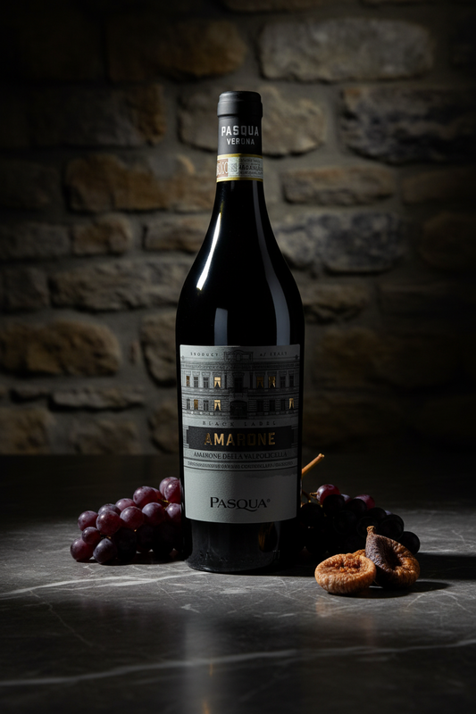 Vino Tinto Pasqua Amarone Della Valpolicella Black Label DOC Veneto Italia 750ml