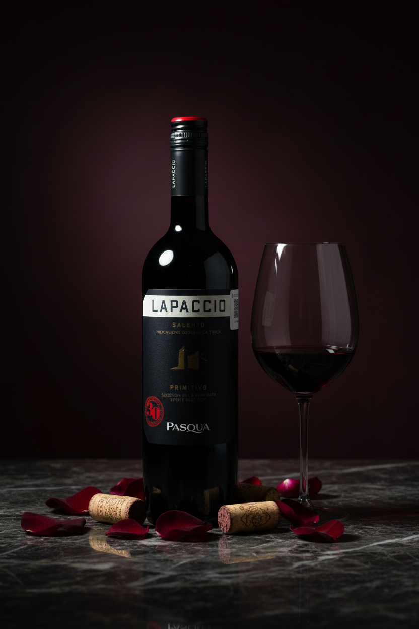 Vino Tinto Lapaccio Primitivo del Salento Pasqua 750ml *