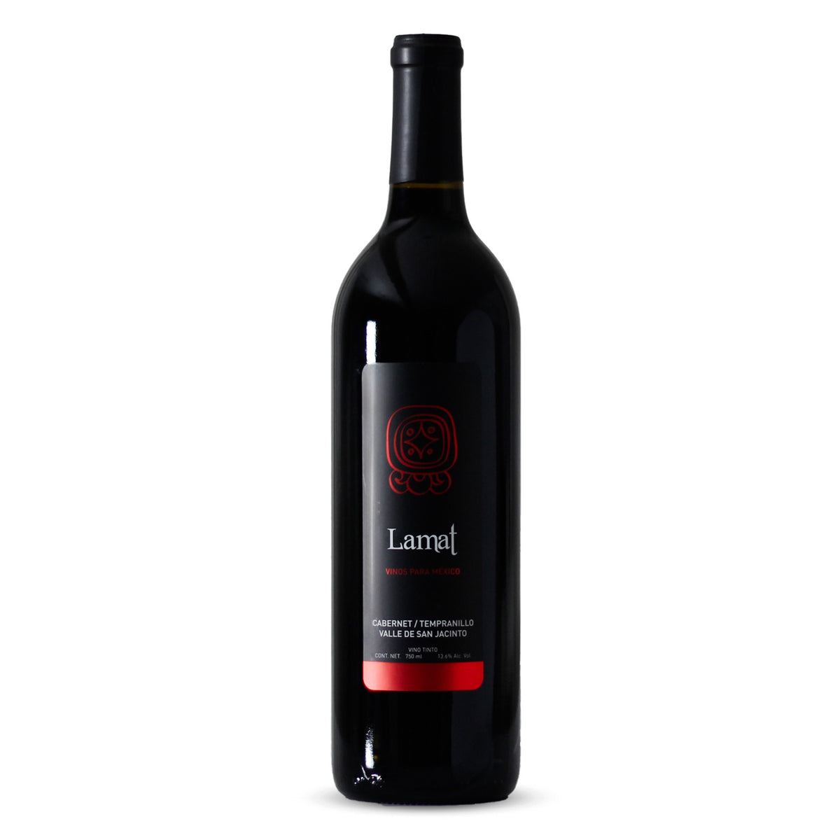 Vino Tinto Lamat Viparmex Valle de Guadalupe-San Jacinto México 750ml