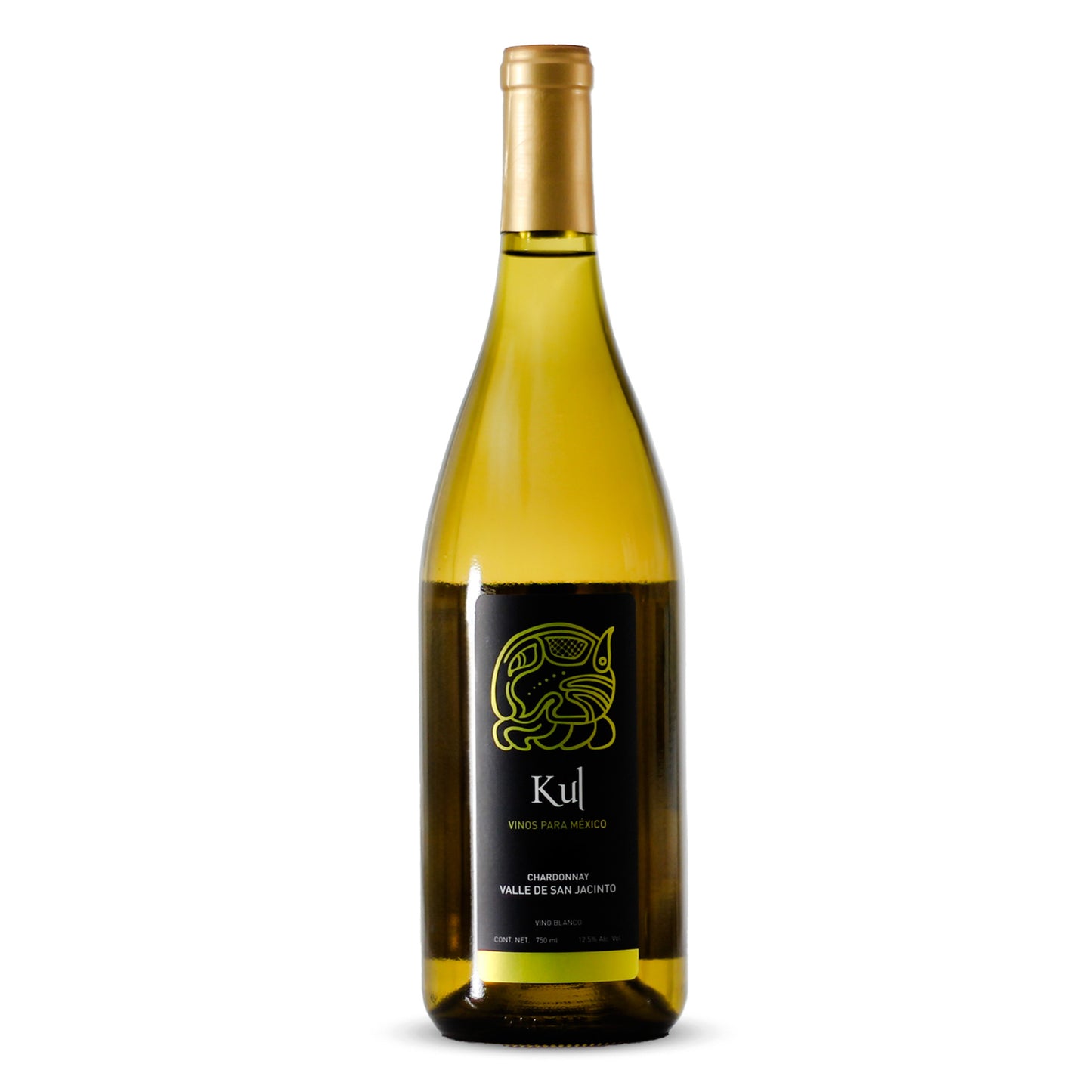 Vino Blanco Kul Chardonnay Viparmex Valle de San Vicente, B.C. México 375ml