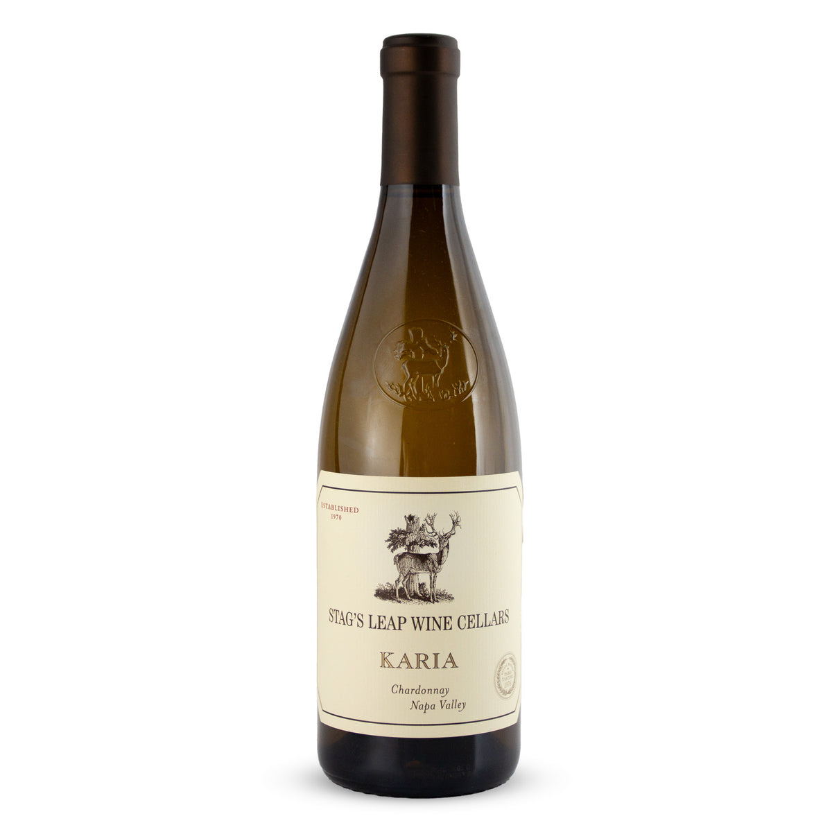 Vino Blanco Karia Chardonnay Stag's Leap Wine Cellars Napa Valley EUA 750ml