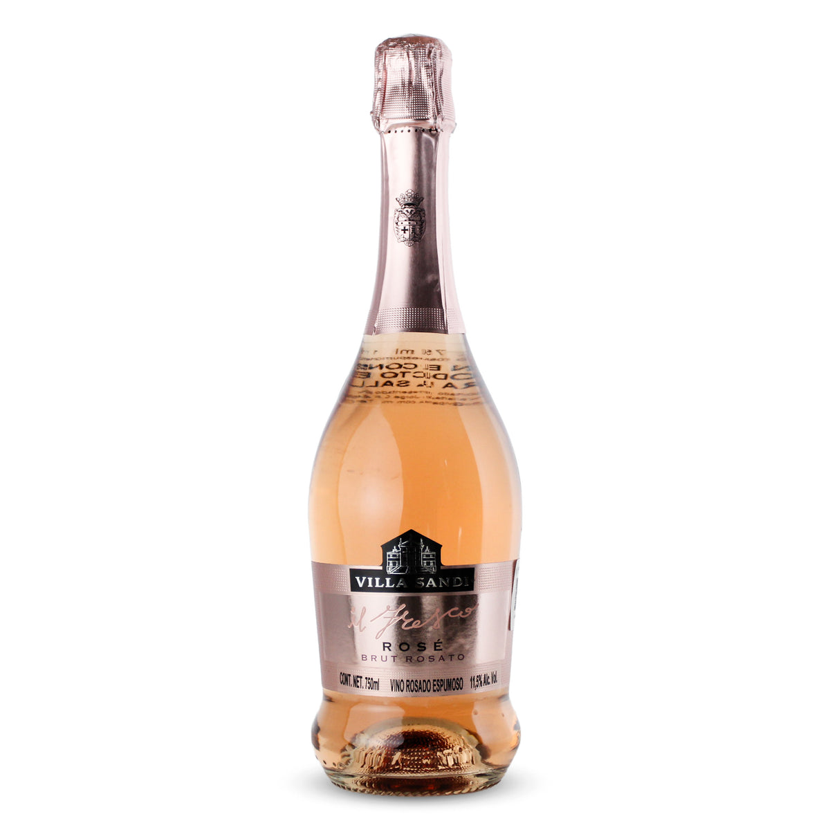 Vino Espumoso Il Fresco Brut Rosé Villa Sandi Italia 750ml