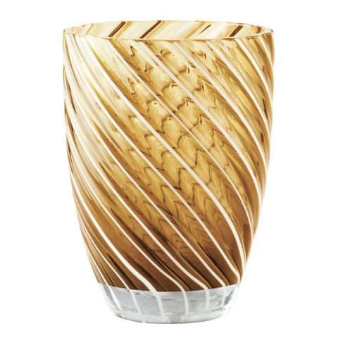 Vaso Vertigo Tumbler Amber & White