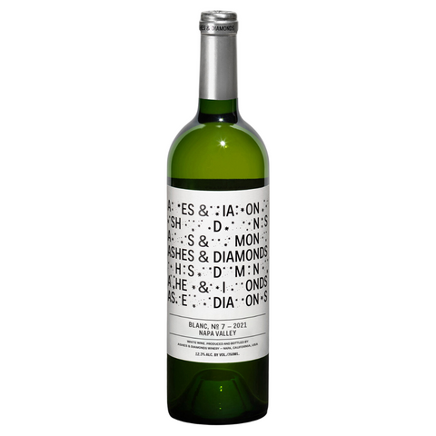 Vino Blanco Ashes & Diamons Blanc Napa Valley EUA 750ml