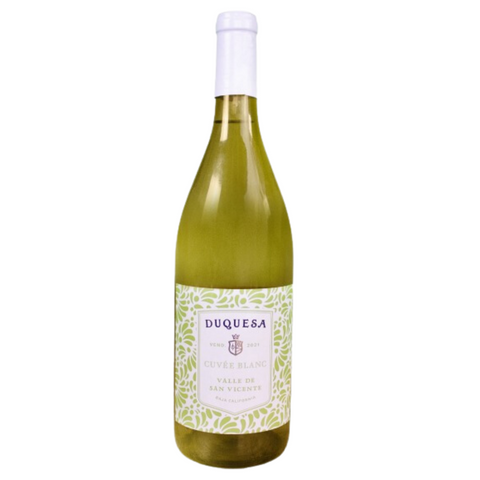 Vino Blanco Duquesa Cuvee Blanc Vinos de la Reina Valle de San Vicente México 750ml