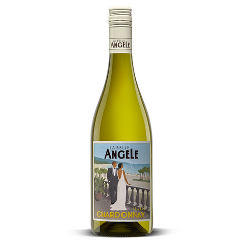 Vino Blanco La Belle Angele Chardonnay Delaunay Francia 750ml