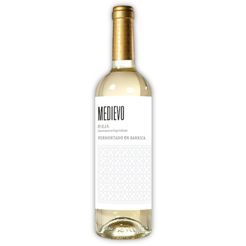 Vino Blanco Medievo Fermentado DOCa Rioja España 750ml