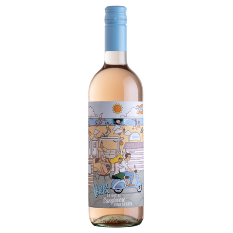 Vino Rosado Fuori Porta Rubicone IGP Rosato Terre Cevico Emilia-Romagna Italia 750ml