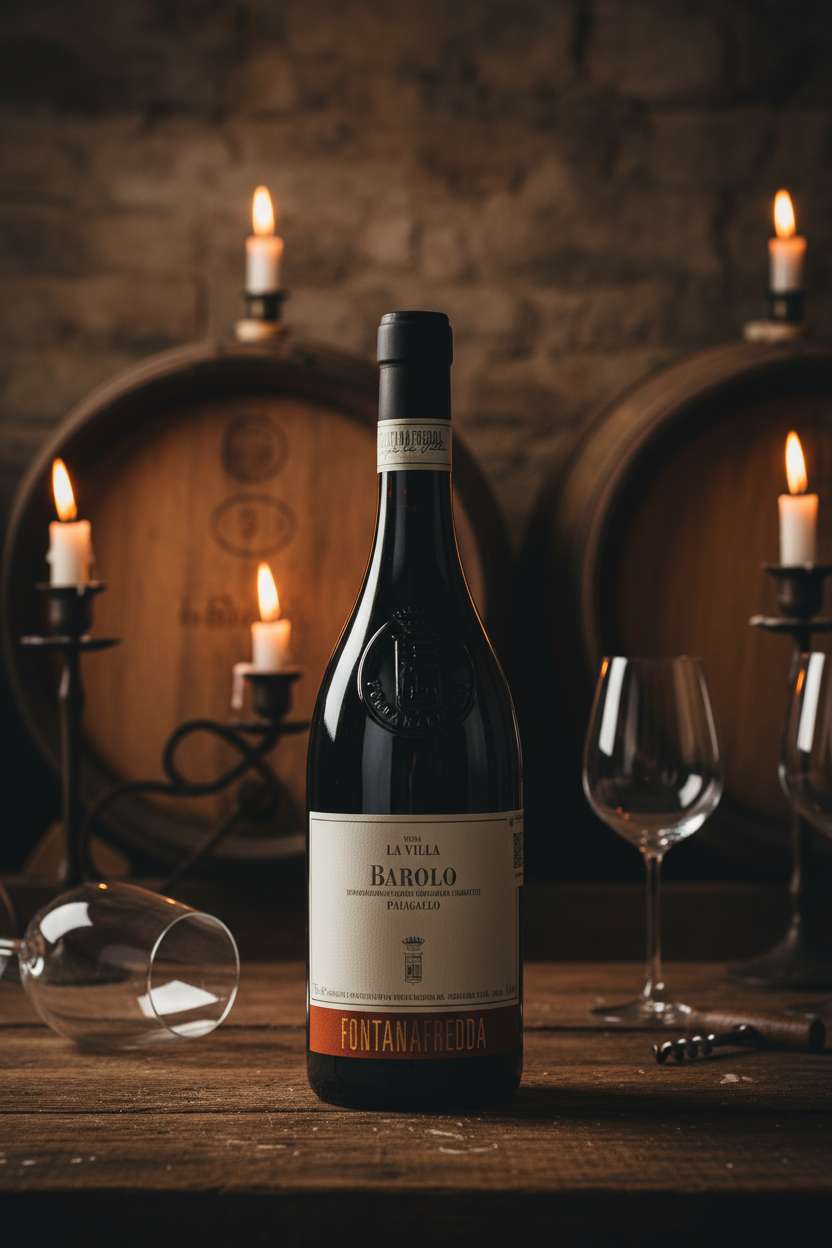 Vino Tinto Barolo DOCG Vigna La Villa Fontanafredda Italia 750ml