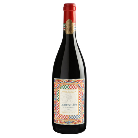 Vino Tinto Courdilava Dolce & Gabbana Etna Rosso DOC Donnafugata Sicilia Italia 750ml