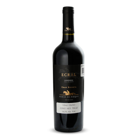 Vino Tinto Ecral Gran Reserva Carmenere Haras De Pirque Chile 750ml