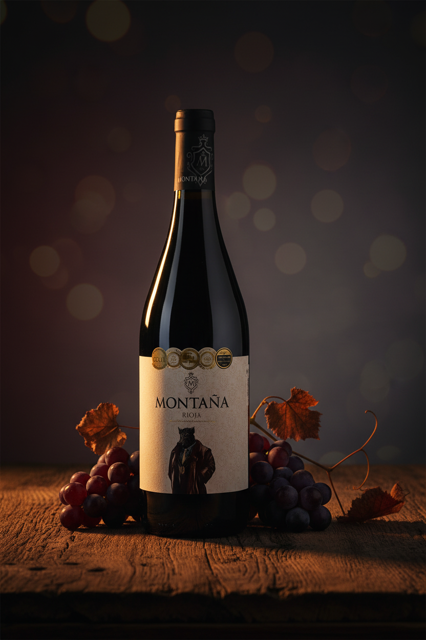 Vino Tinto Montaña Jabalí Rioja Bodega Premium Fincas 750ml