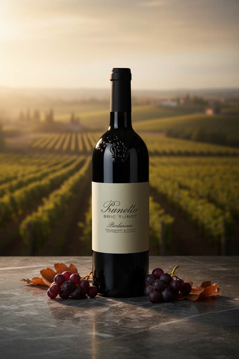 Vino Tinto Prunotto Bric Turot Barbaresco DOCG Antinori Piemonte Italia 750ml