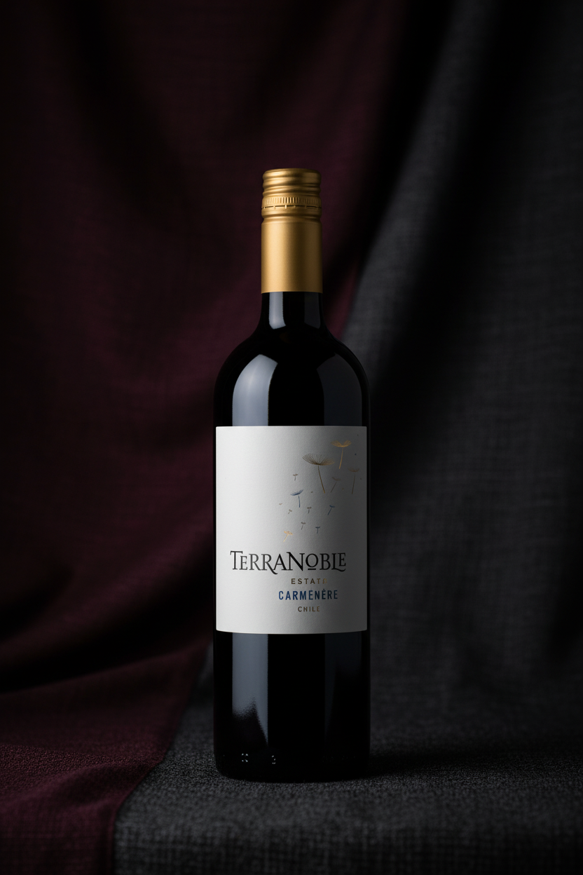 Vino Tinto Terranoble Estate Carmenere Chile 375 ml