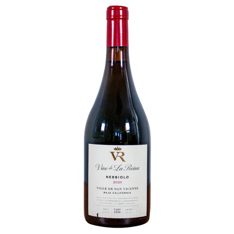 Vino Tinto Vino de la Reina Nebbiolo Valle de San Vicente B.C. México 750ml