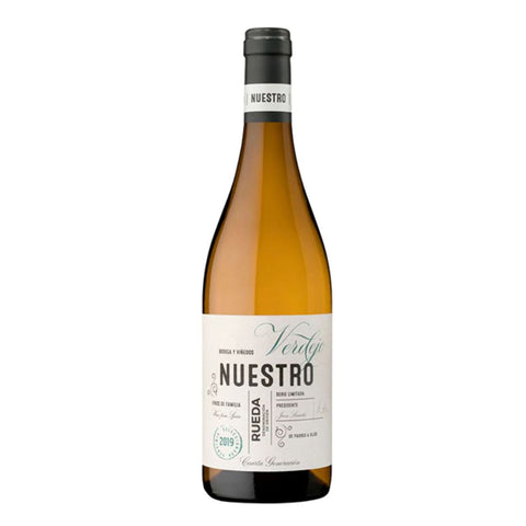Vino Blanco Nuestro Verdejo DO Premium Fincas Castilla y León España 750ml