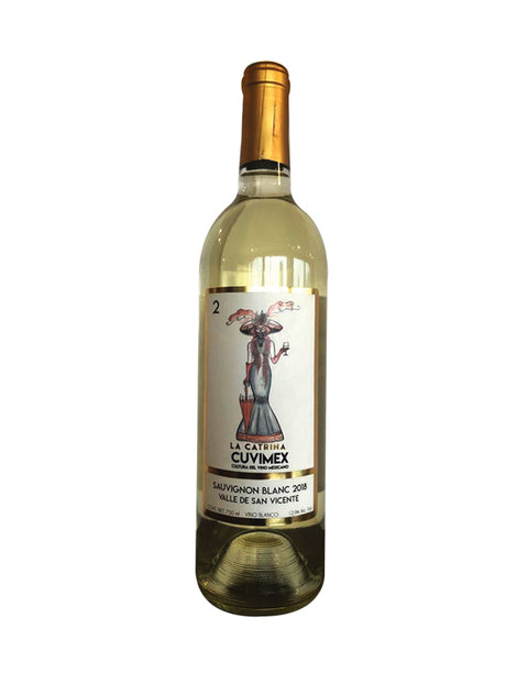 Vino Blanco La Catrina Viparmex Valle de San Jacinto B.C. México 750ml