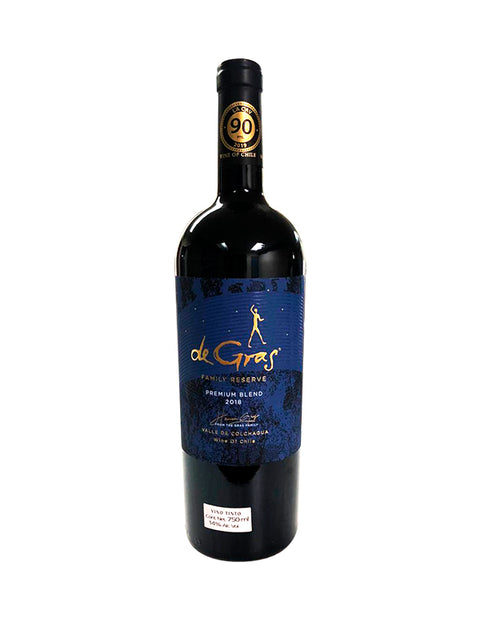 Vino Tinto De Gras Family Reserve Montgras Valle Colchagua Chile 750ml