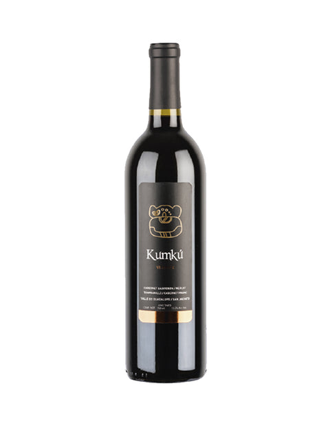 Vino Tinto Kumkú Viparmex Valle de Guadalupe y San Jacinto B.C. México 750ml