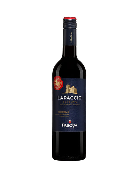 Vino Tinto Pasqua Lapaccio Salento Primitivo IGT Puglia Italia 750ml