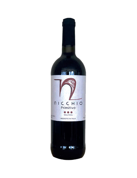 Vino Tinto Nicchio Primitivo IGT Botter Puglia Italia 750ml