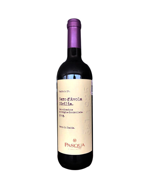 Vino Tinto Nero D’Avola Sicilia DOC Pasqua Italia 750ml