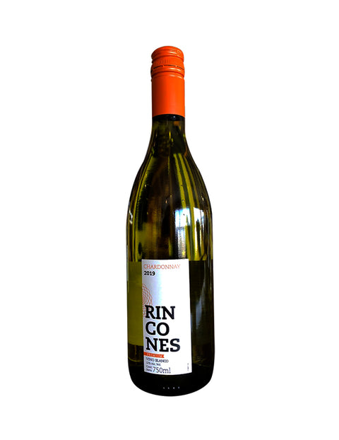 Vino Blanco Rincones Premium Chardonnay Montgras Valle Central Chile 750ml