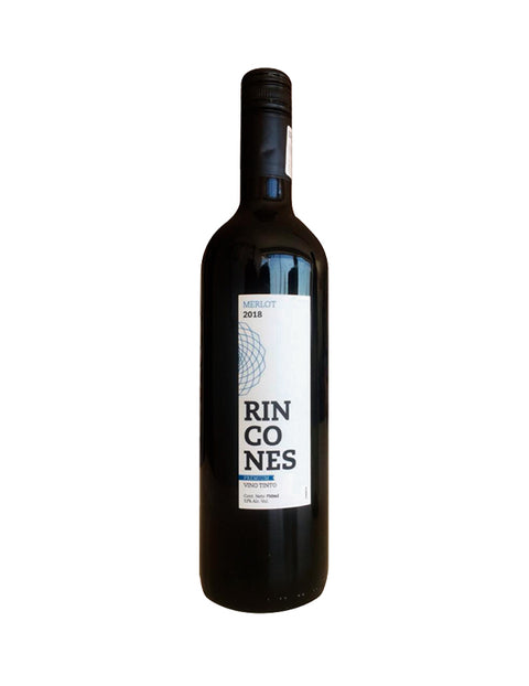 Vino Tinto Rincones Premium Merlot Montgras Valle Central Chile 750ml