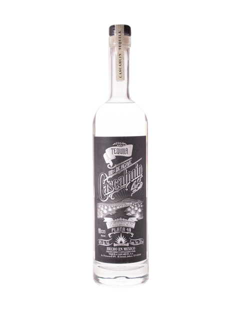Tequila Cascahuín Plata 100% Agave Jalisco México 750ml