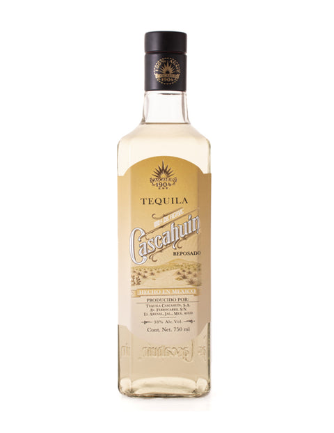Tequila Cascahuín Reposado 100% Agave Jalisco México 750ml