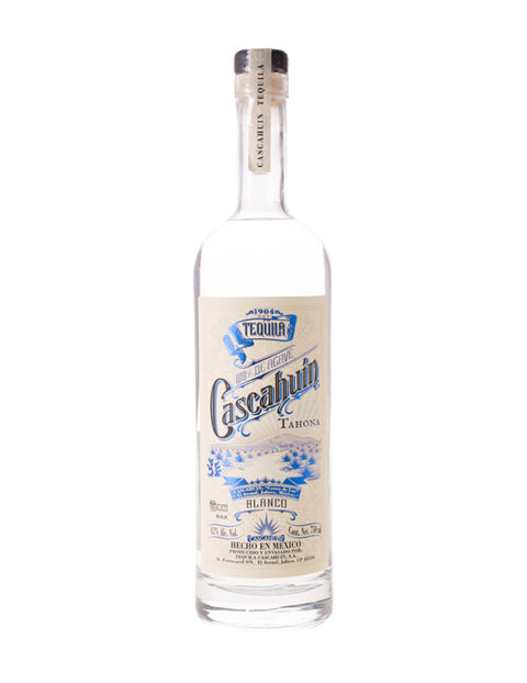 Tequila Cascahuín Blanco Tahona 100% Agave Jalisco México 750ml