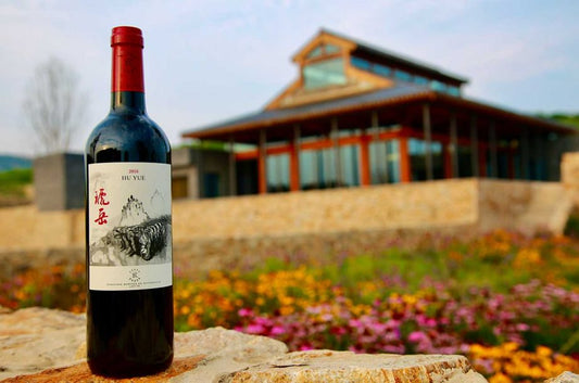 Producción de vino en China
