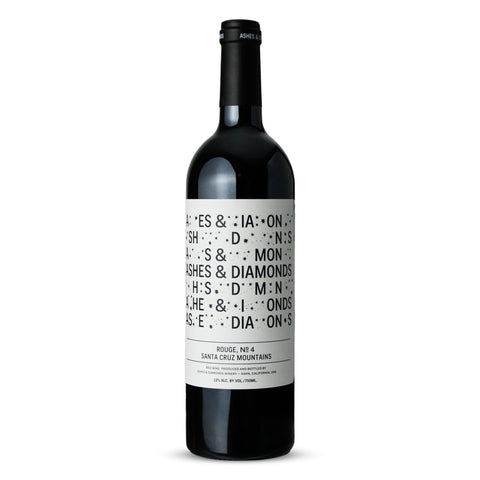 Vino Tinto Ashes & Diamonds Rouge #4 Napa Valley EUA 750ml