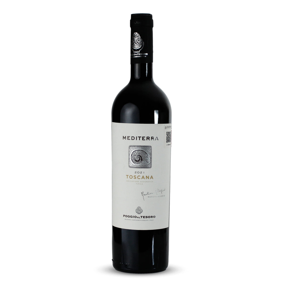 Vino Tinto Mediterra Poggio al Tesoro Toscana IGT Italia 750ml