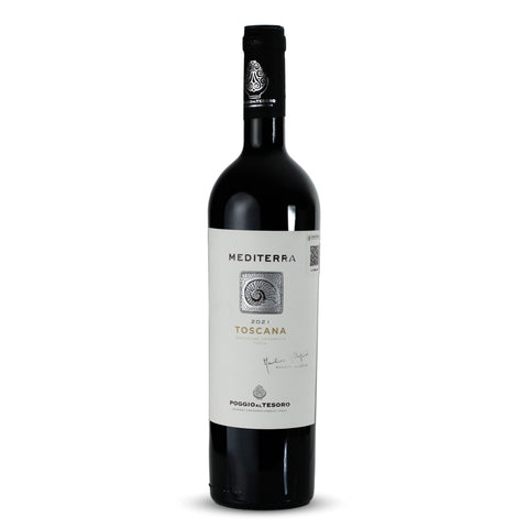 Vino Tinto Poggio Al Tesoro Mediterra Toscana IGT Italia 750ml