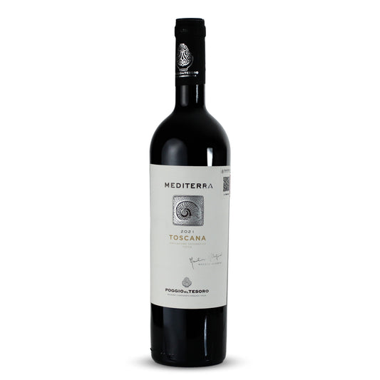 Vino Tinto Mediterra Poggio al Tesoro Toscana IGT Italia 750ml