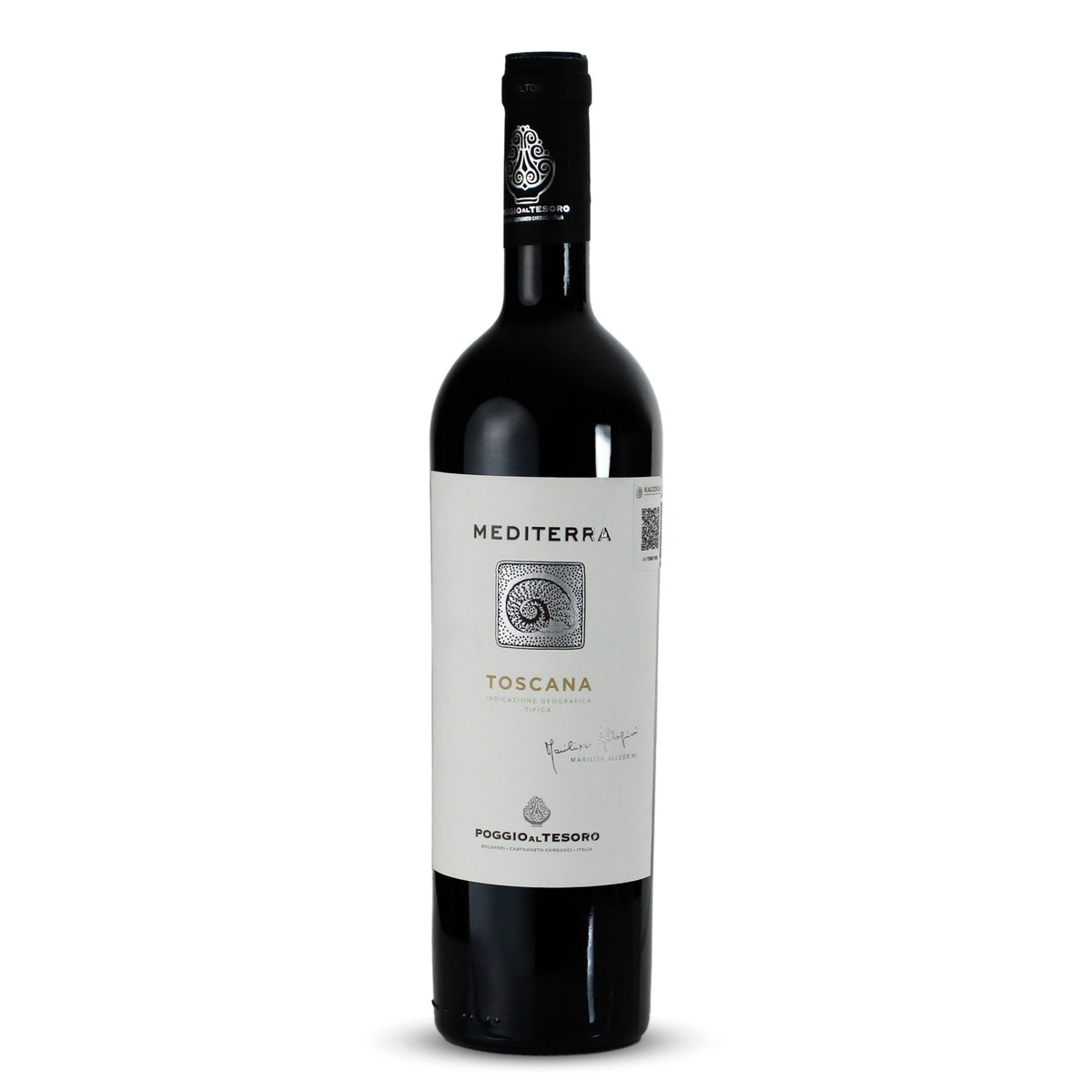 Vino Tinto Poggio Al Tesoro Mediterra Toscana I.G.T. Italia 375ml